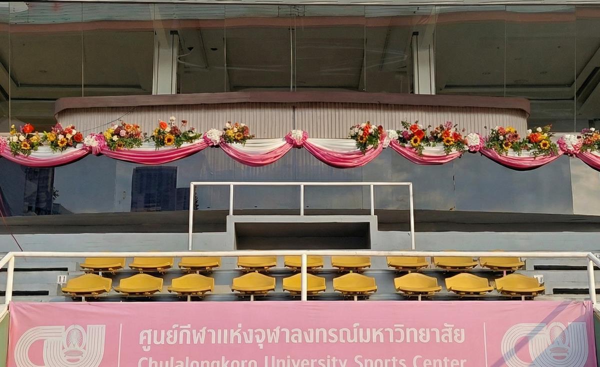จัดดอกไม้ เวทีสนามกีฬา จัดดอกไม้ เวทีสนามกีฬา